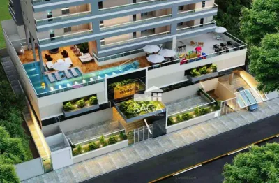 Apartamento com 2 dormitórios à venda, 101 m² por r$ 953.250,86 - canto do forte - praia grande/sp