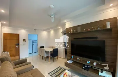 Apartamento com 2 dormitórios à venda, 87 m² por r$ 690.000,00 - boqueirão - praia grande/sp
