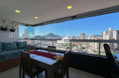 Apartamento com 2 dormitórios à venda, 77 m² por r$ 650.000,00 - vila guilhermina - praia grande/sp