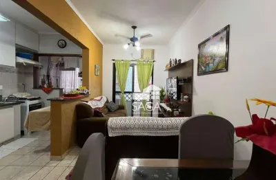 Apartamento com 2 dormitórios à venda, 62 m² por r$ 320.000,00 - vila guilhermina - praia grande/sp