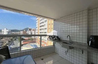 Apartamento com 2 dormitórios à venda, 80 m² por r$ 670.000,00 - vila guilhermina - praia grande/sp