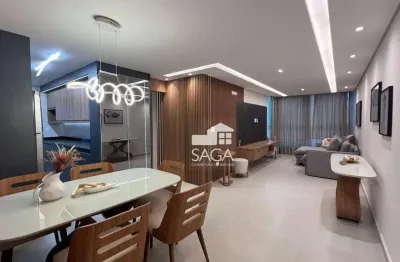 Apartamento com 2 dormitórios à venda, 79 m² por r$ 715.410,00 - boqueirão - praia grande/sp