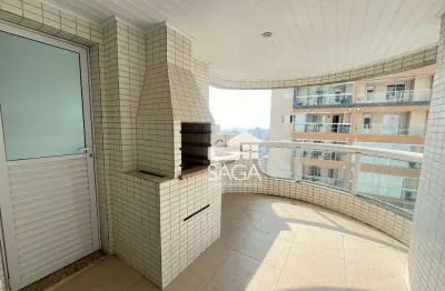 Apartamento com 2 dormitórios à venda, 81 m² por r$ 570.000,00 - aviação - praia grande/sp