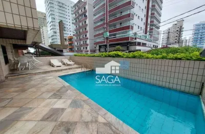 Apartamento com 2 dormitórios à venda, 80 m² por r$ 389.000,00 - vila assunção - praia grande/sp