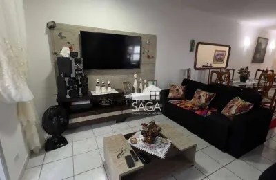 Apartamento com 2 dormitórios à venda, 84 m² por r$ 400.000,00 - caiçara - praia grande/sp