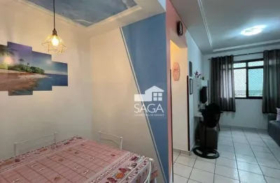 Apartamento com 1 dormitório à venda, 48 m² por r$ 250.000,00 - vila guilhermina - praia grande/sp