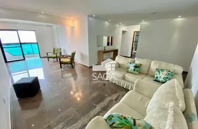 Apartamento com 3 dormitórios à venda, 187 m² por r$ 1.550.000,00 - canto do forte - praia grande/sp