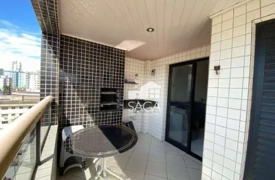 Apartamento com 2 dormitórios à venda, 64 m² por r$ 435.000,00 - vila guilhermina - praia grande/sp