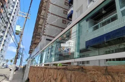 Apartamento com 2 dormitórios à venda, 79 m² por r$ 389.000,00 - vila assunção - praia grande/sp