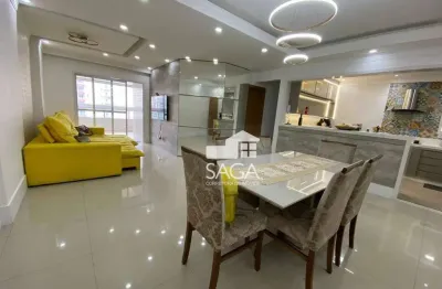Apartamento com 4 dormitórios à venda, 156 m² por r$ 1.890.000,00 - vila guilhermina - praia grande/sp