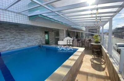 Apartamento com 2 dormitórios à venda, 67 m² por r$ 450.000,00 - mirim - praia grande/sp