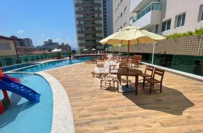 Apartamento com 2 dormitórios à venda, 70 m² por r$ 550.000,00 - boqueirão - praia grande/sp