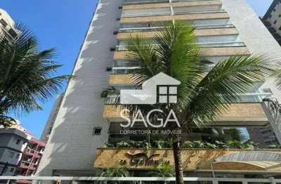 Apartamento com 2 dormitórios à venda, 70 m² por r$ 440.000,00 - caiçara. - praia grande/sp