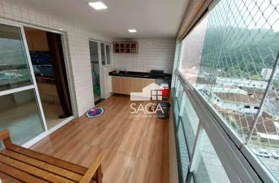 Apartamento com 3 dormitórios à venda, 119 m² por r$ 898.000,00 - canto do forte - praia grande/sp