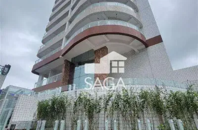 Apartamento com 2 dormitórios à venda, 68 m² por r$ 340.000,00 - maracanã - praia grande/sp