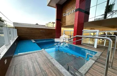 Apartamento com 2 dormitórios à venda, 73 m² por r$ 450.000,00 - aviação - praia grande/sp
