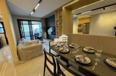Apartamento com 2 dormitórios à venda, 73 m² por r$ 499.000,00 - aviação - praia grande/sp