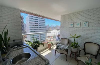 Apartamento com 1 dormitório à venda, 57 m² por r$ 370.000,00 - vila guilhermina - praia grande/sp