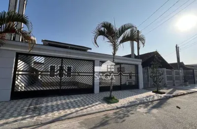 Casa com 2 dormitórios à venda, 100 m² por r$ 485.000,00 - maracanã - praia grande/sp