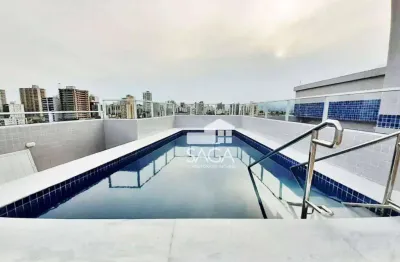 Apartamento com 2 dormitórios à venda, 60 m² por r$ 420.000,00 - vila guilhermina - praia grande/sp