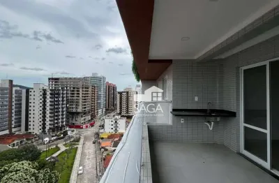 Apartamento com 2 dormitórios à venda, 67 m² por r$ 570.000,00 - vila guilhermina - praia grande/sp