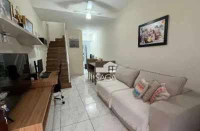 Casa com 2 dormitórios à venda, 62 m² por r$ 425.000,00 - vila guilhermina - praia grande/sp