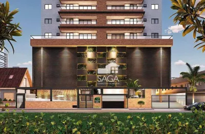 Apartamento com 2 dormitórios à venda, 69 m² por r$ 507.600,00 - canto do forte - praia grande/sp