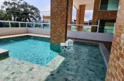 Apartamento com 2 dormitórios à venda, 69 m² por r$ 480.000,00 - vila guilhermina - praia grande/sp