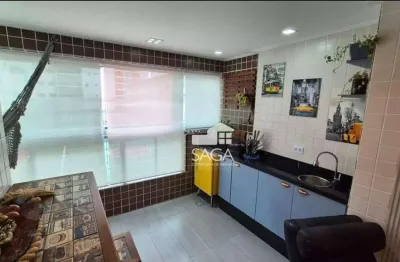 Apartamento com 2 dormitórios à venda, 72 m² por r$ 720.000,00 - boqueirão - praia grande/sp