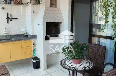 Apartamento com 3 dormitórios à venda, 120 m² por r$ 648.000,00 - tupi - praia grande/sp