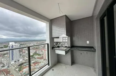 Apartamento com 2 dormitórios à venda, 92 m² por r$ 680.000,00 - aviação - praia grande/sp