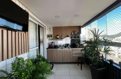 Apartamento com 2 dormitórios à venda, 76 m² por r$ 650.000,00 - vila guilhermina - praia grande/sp
