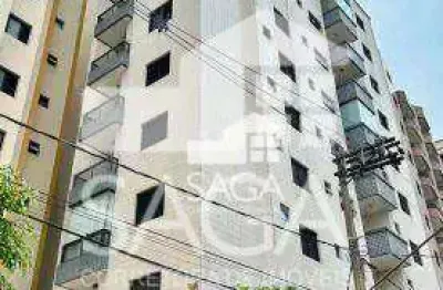 Apartamento com 1 dormitório à venda, 54 m² por r$ 320.000,00 - aviação - praia grande/sp