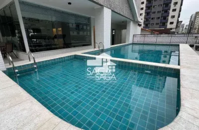 Apartamento com 2 dormitórios à venda, 77 m² por r$ 692.000,00 - vila guilhermina - praia grande/sp