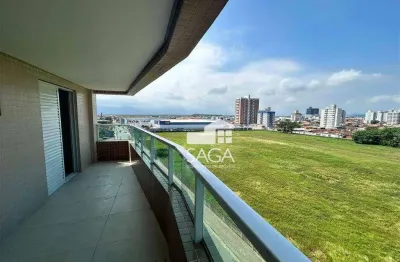 Apartamento com 3 dormitórios à venda, 101 m² por r$ 615.000,00 - vila guilhermina - praia grande/sp