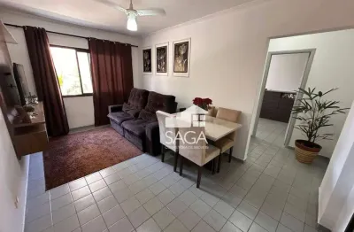 Apartamento com 1 dormitório à venda, 48 m² por r$ 260.000,00 - vila guilhermina - praia grande/sp