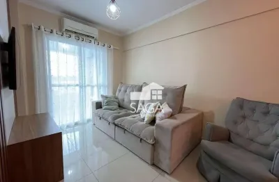 Apartamento com 2 dormitórios à venda, 86 m² por r$ 660.000,00 - boqueirão - praia grande/sp