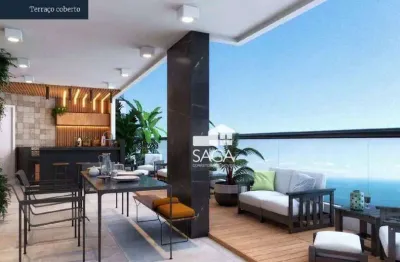 Apartamento com 2 dormitórios à venda, 75 m² por r$ 634.675,00 - vila guilhermina - praia grande/sp