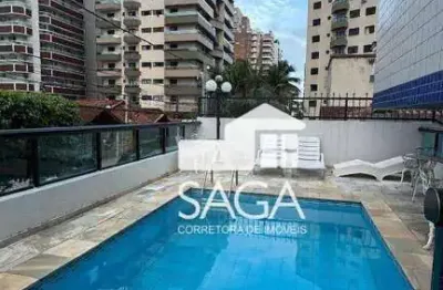 Apartamento com 1 dormitório à venda, 46 m² por r$ 295.000,00 - vila assunção - praia grande/sp