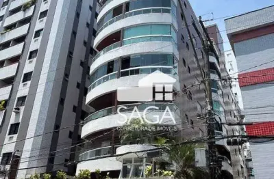 Apartamento com 2 dormitórios à venda, 82 m² por r$ 460.000,00 - vila guilhermina - praia grande/sp