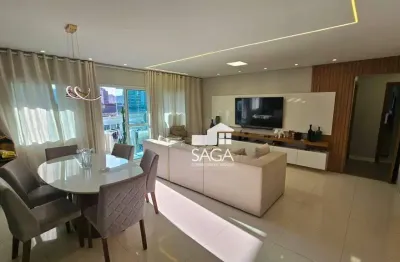 Apartamento com 4 dormitórios à venda, 156 m² por r$ 1.200.000,00 - canto do forte - praia grande/sp