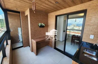 Apartamento com 2 dormitórios à venda, 88 m² por r$ 740.000,00 - canto do forte - praia grande/sp