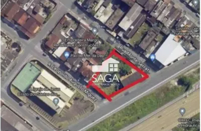 Terreno à venda, 1835 m² por r$ 6.500.000,00 - balneário pires - praia grande/sp