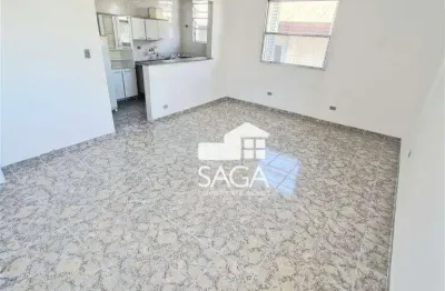 Kitnet à venda, 33 m² por r$ 200.000,00 - boqueirão - praia grande/sp