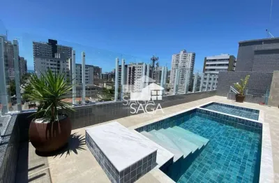 Apartamento com 1 dormitório à venda, 43 m² por r$ 345.000,00 - canto do forte - praia grande/sp