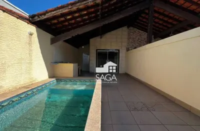 Casa com 3 dormitórios à venda, 112 m² por r$ 750.000,00 - vila guilhermina - praia grande/sp