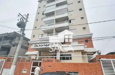 Apartamento com 2 dormitórios à venda, 54 m² por r$ 420.000,00 - vila guilhermina - praia grande/sp