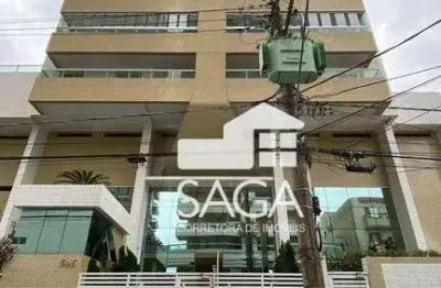 Apartamento com 2 dormitórios à venda, 80 m² por r$ 550.000,00 - vila guilhermina - praia grande/sp