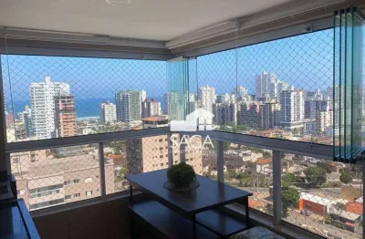 Apartamento com 3 dormitórios à venda, 96 m² por r$ 950.000,00 - canto do forte - praia grande/sp
