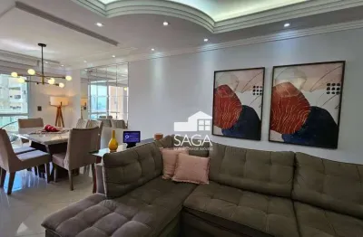 Apartamento com 3 dormitórios à venda, 127 m² por r$ 870.000,00 - vila guilhermina - praia grande/sp